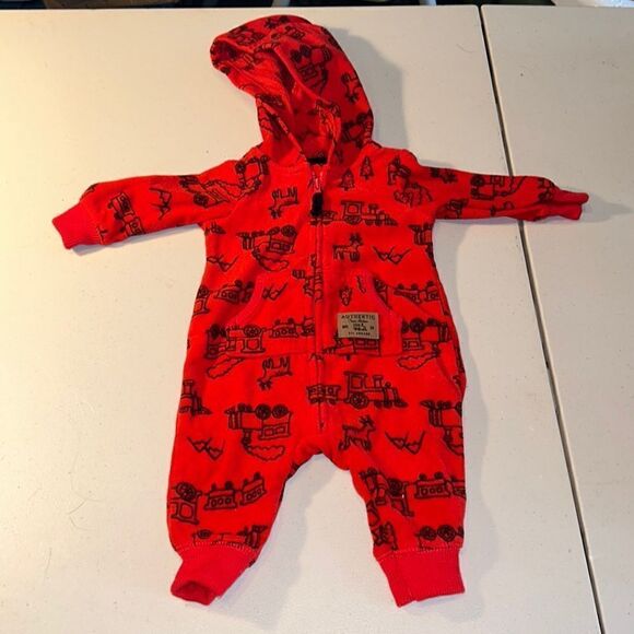 3m carters fleece Christmas jumper - Picture 1 of 3